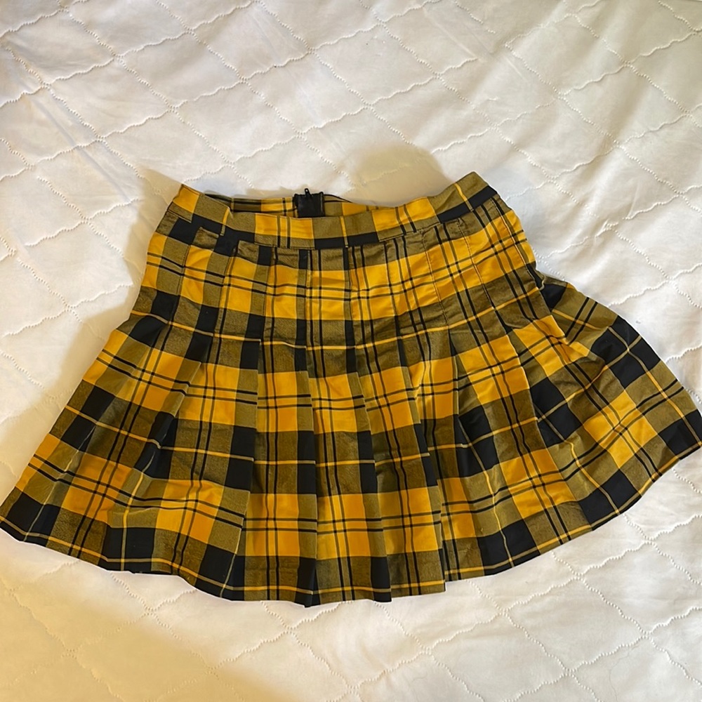 Plaid skirt